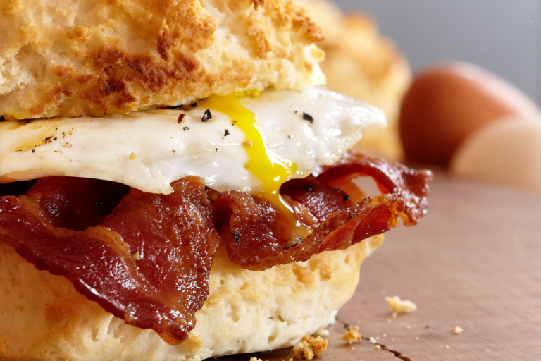 Breakfast food photography