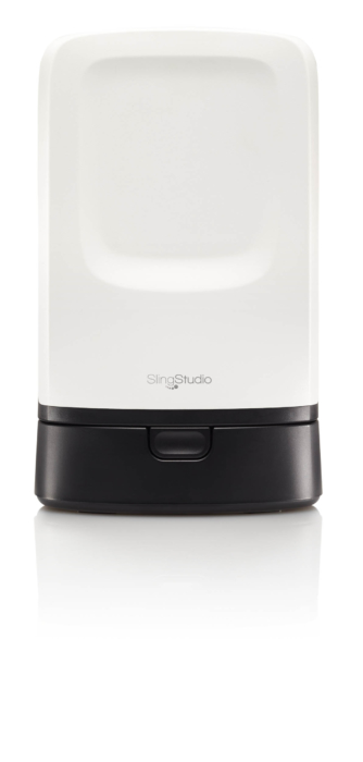 side view of internet modem - Denver product photographer