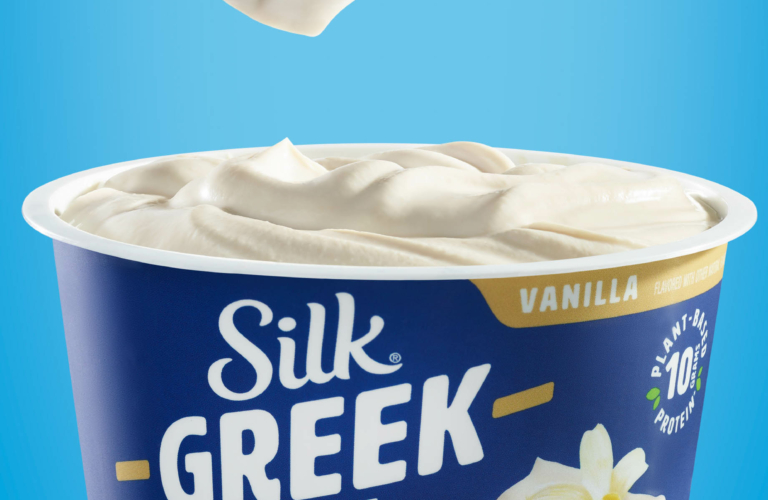 Food Photography - Delicious Silk Greek style made with coconut milk vanilla yogurt - shot 2