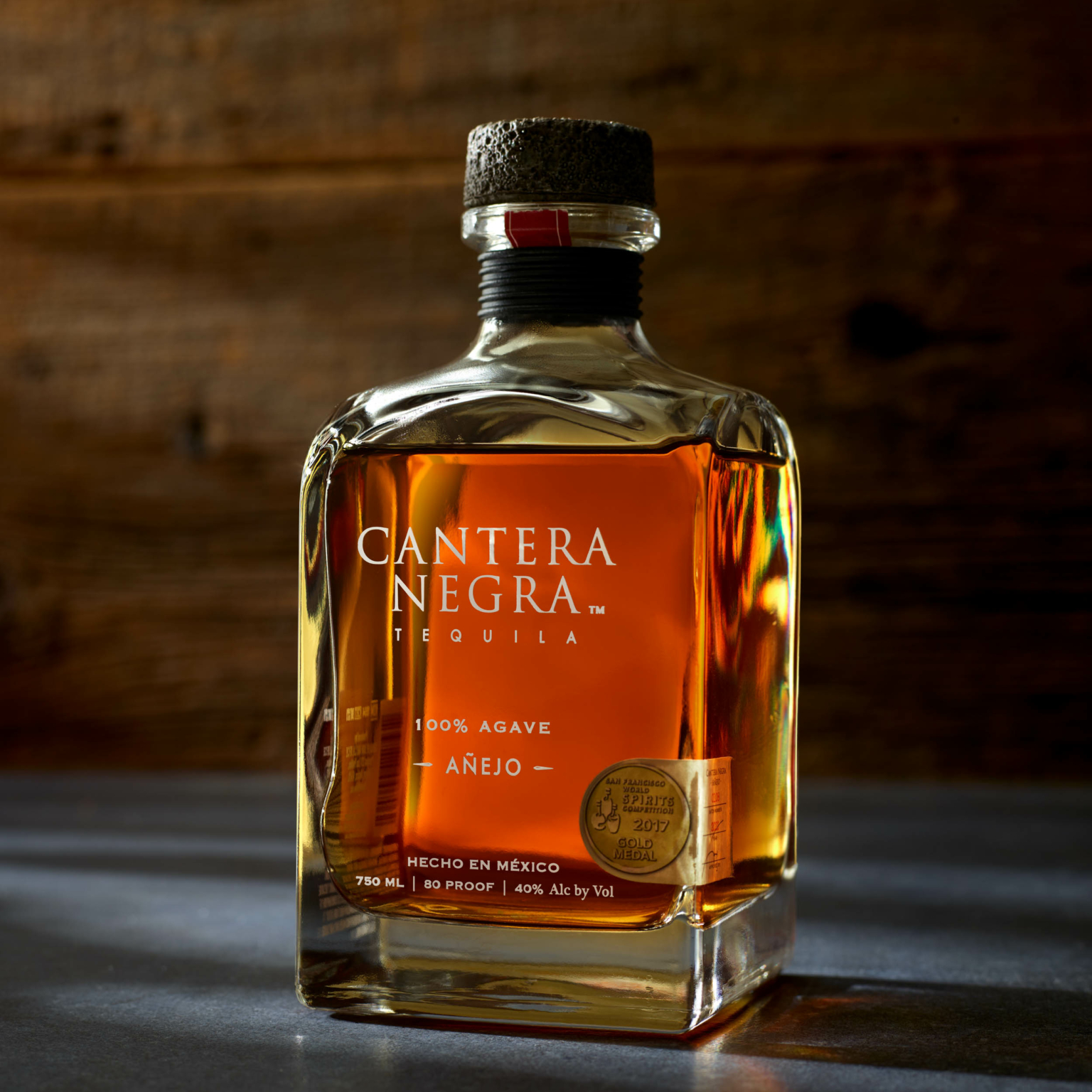 Drink Photography | Cantera Negra Anejo Bottle | Marci Rhodes