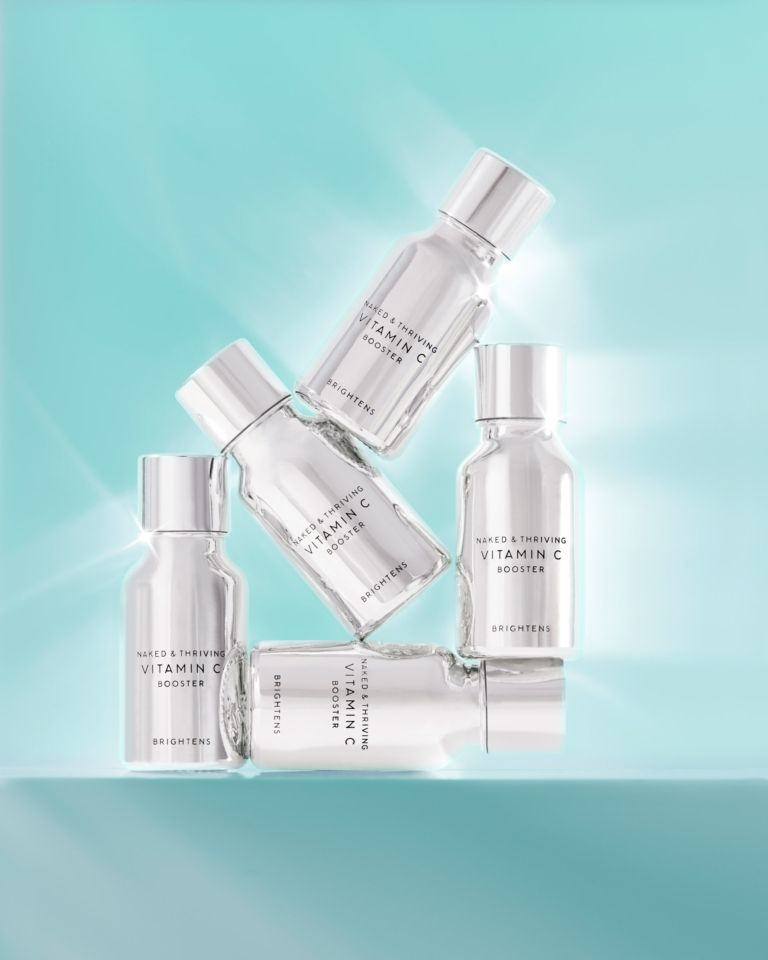 Naked and Thriving Vitamin C Booster aqua lifestyle
