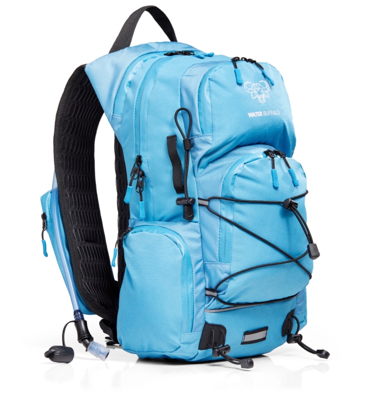 Water Buffalo eCommerce Photography — on-white backpack product detail shot for adventure gear brand