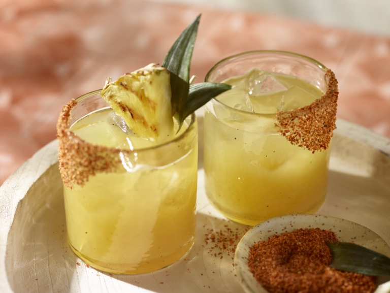 Pineapple mango cocktail