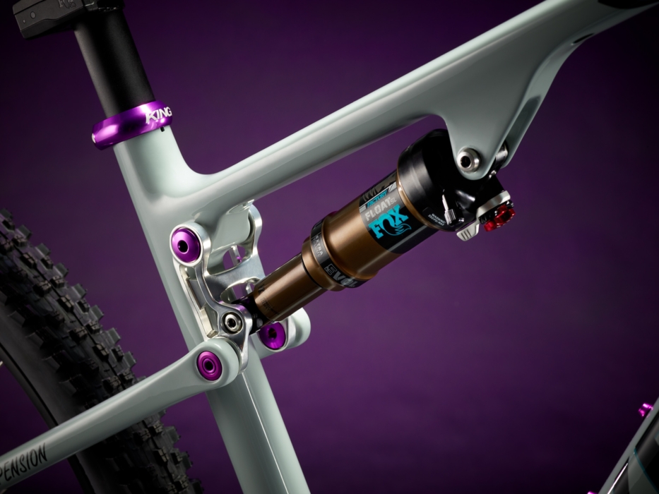 Yeti, bike, purple, custom, 40th anniversary, brent