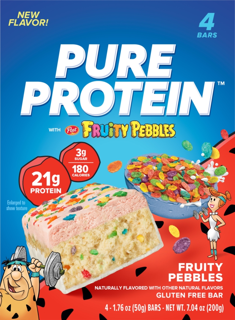 Pure Protein Packaging Photography, On-Pack