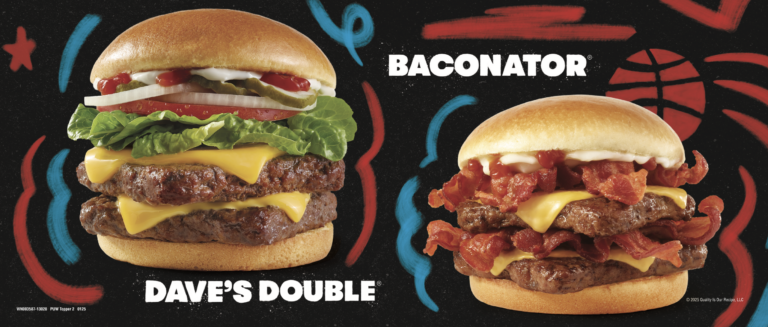 a double cheeseburger with bacon and cheese