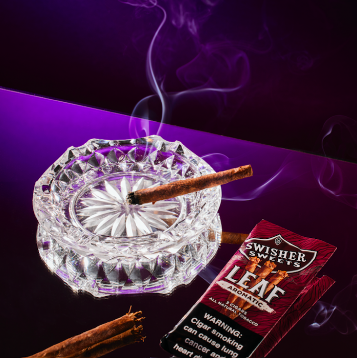 a hand holding a cigar, Swisher Sweets Cigar Photography, OMS Photography, Marci Rhodes, smoke, smoking