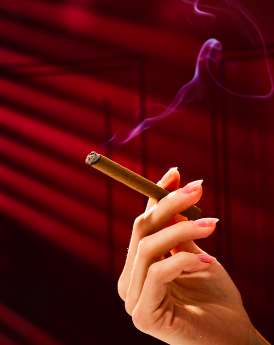 a hand holding a cigar, Swisher Sweets Cigar Photography, OMS Photography, Marci Rhodes, smoke, smoking