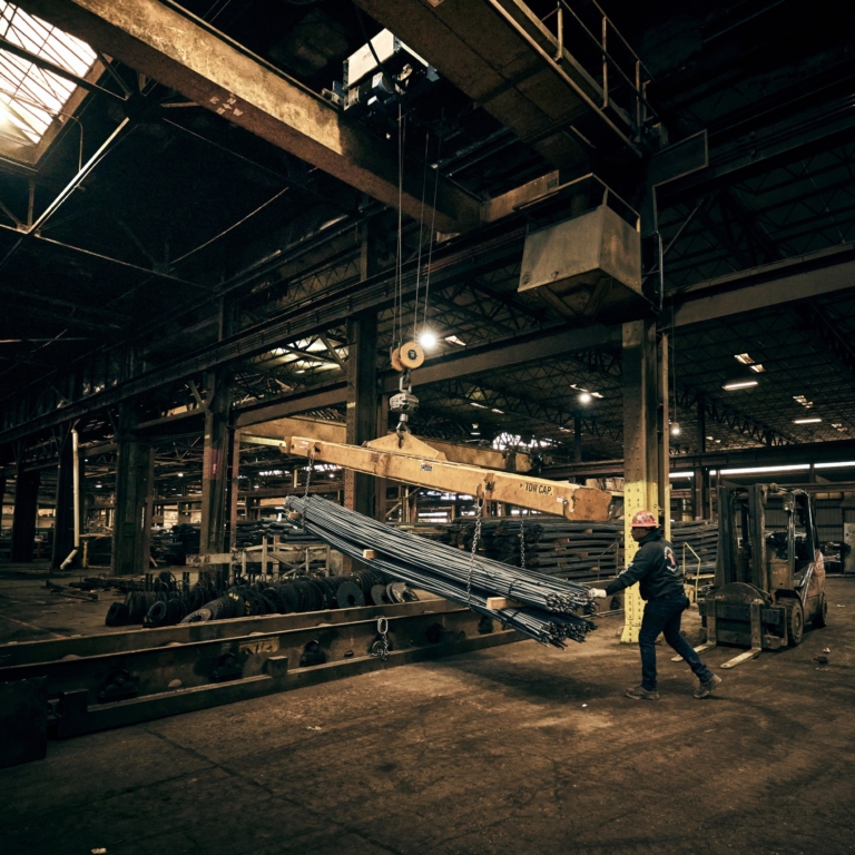 Industrial and Workplace Photography_Bayer Steel_OMS Photo_Matt Milburn