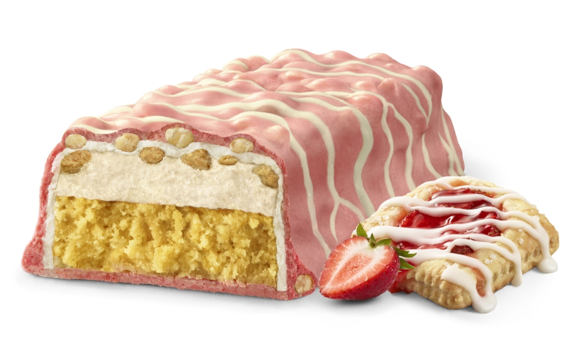 Strawberry Strudel, bar, on white, ecommerce, tj vissing, food, bar