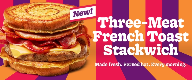 UDF Breakfast Sandwich, meat, bacon, ham, anna, french toast, menu, food