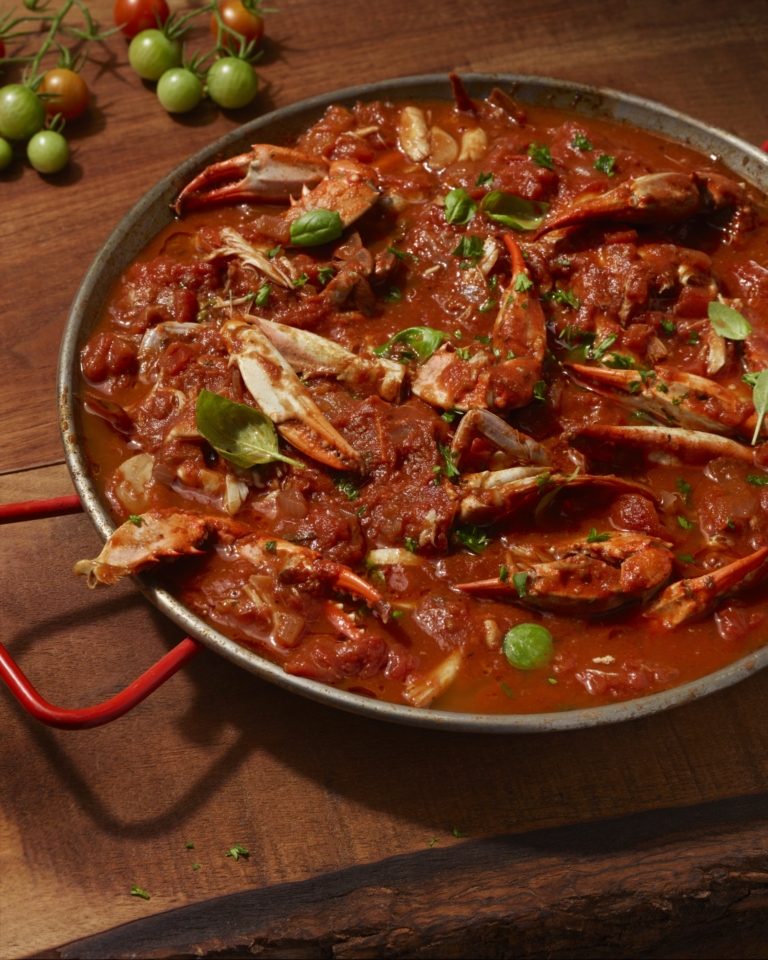 Dinner food photography